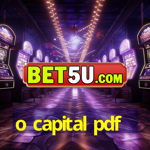 o capital pdf